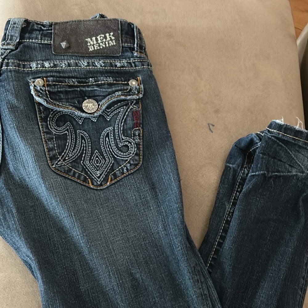 MEK Mazatlan cigarette jeans 27/34